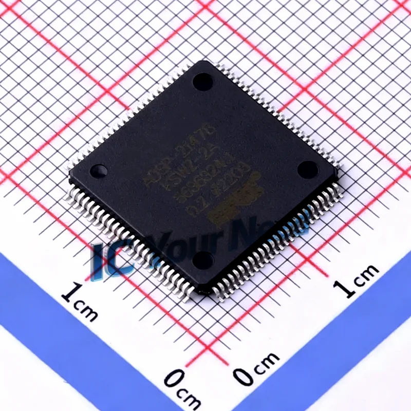 ADSP-21478KSWZ-2A (1piece) LQFP-100(14x14) High performance 32-bit/40-bit floating-point processor ,Original In Stock