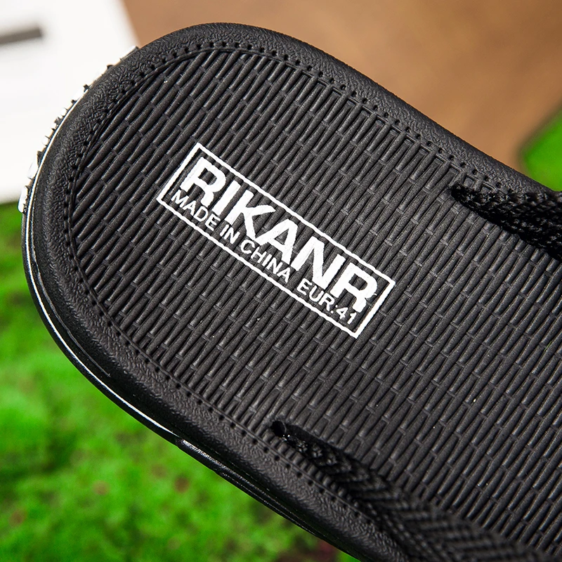 عالية الجودة الرجال الوجه يتخبط أحذية الشاطئ عادية حجم كبير الرجال الصنادل الصيف الترفيه المضادة للانزلاق الترفيه المضادة للانزلاق أحذية الشاطئ