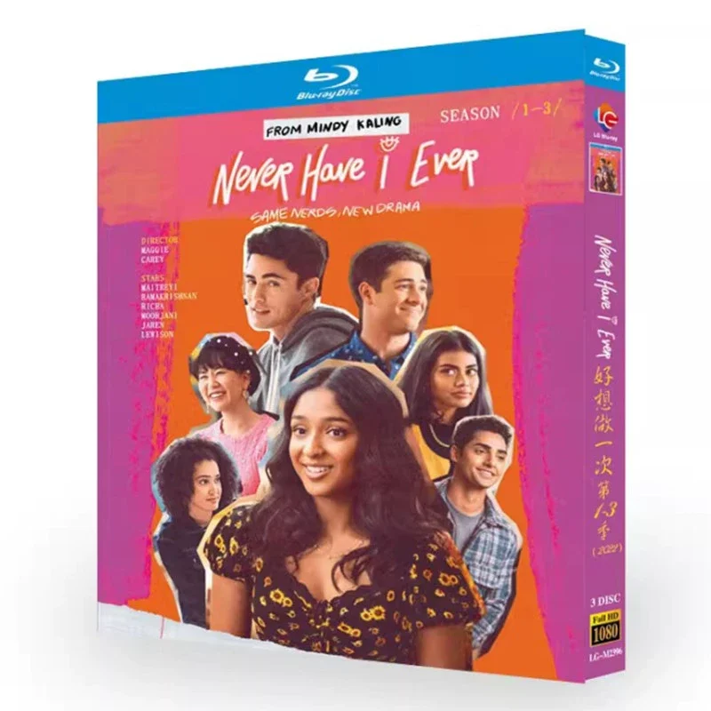 

Never Have I Ever Season 1-3 Blu-ray Disc
