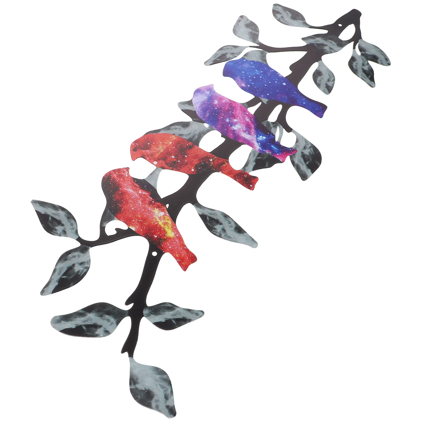 

Iron Hanging Bird Decor Wall Art Ornament for Garden Home Decorative Wall Hanging Craft Indoor Outdoor Use Bird Ornament