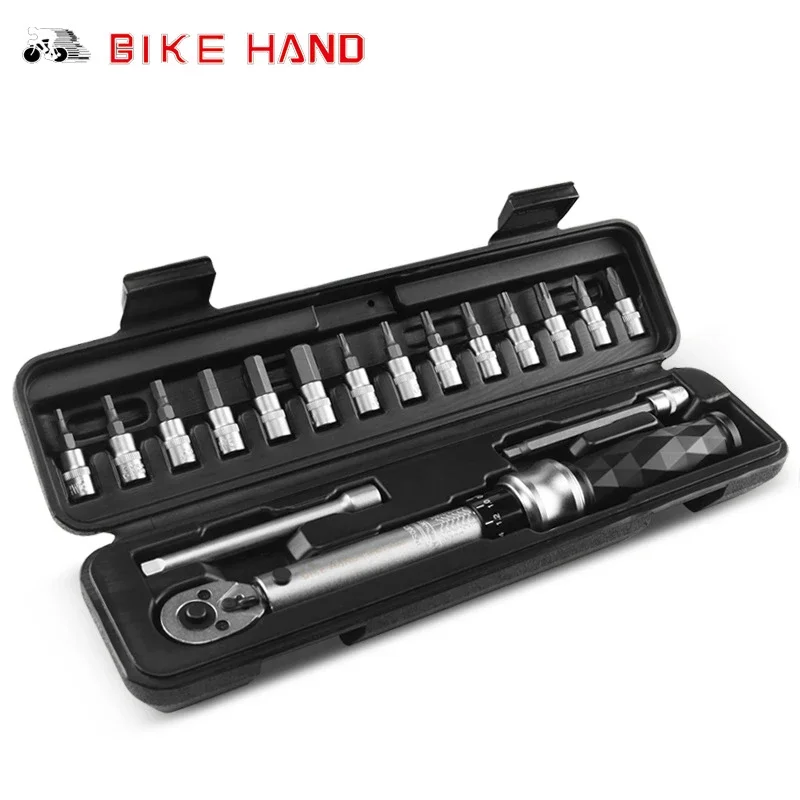 

NEW YC-617WD-2 Professional Bicycle Torque Wrench Allen Key Cross Wrenches EIEIO Bike Repair Tool Set