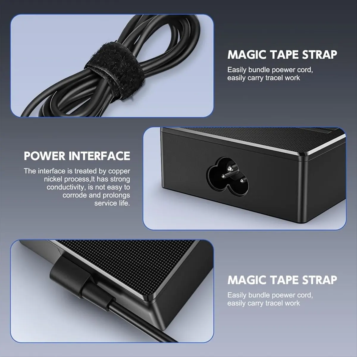 100W USB-C Laptop Charger for A20-100P1A, Z13 X13, 100W PD Fast Charging for US PLUG