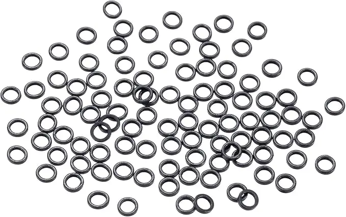 Trout Fishing Fly Fishing Tippet Rings Fishing Rod Maintain Knot Integrity Compact Lightweight Design Smooth Leader Turnover