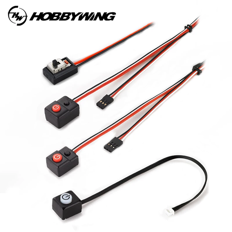 HOBBYWING ESC Switch for XERUN XR10 XERUN XR8 EZRUN MAX10 MAX8 QUICRUN 1/10 1/8 RC Model Car ESC Accessories