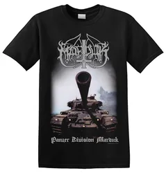 MARDUK - 'Panzer Division 20th Anniversary' T-Shirt  Tees High Quality 100%Cotton Short Sleeve