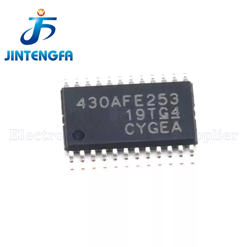 MSP430AFE253IPWR MSP430AFE253 430AFE253 TSSOP-24 16-bit Microcontrollers - MCU JINNTEVA 16B MCU SMD IC
