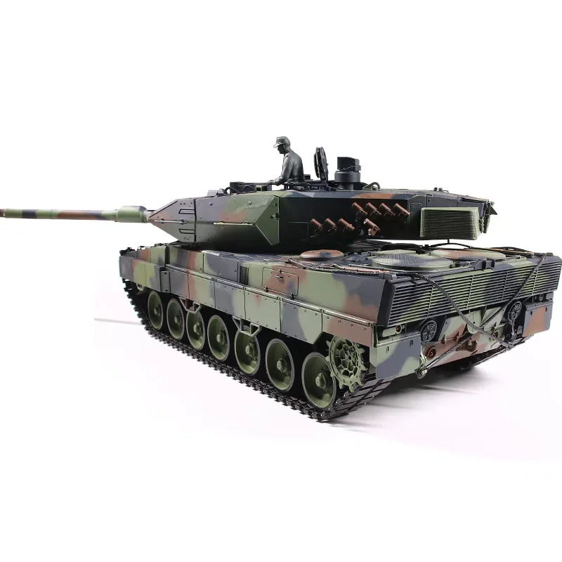 Czołg RC Henglong 1/16 Skala 7.0 Plastikowa Wersja Leopard2A6 RTR 2.4Ghz Model 3889
