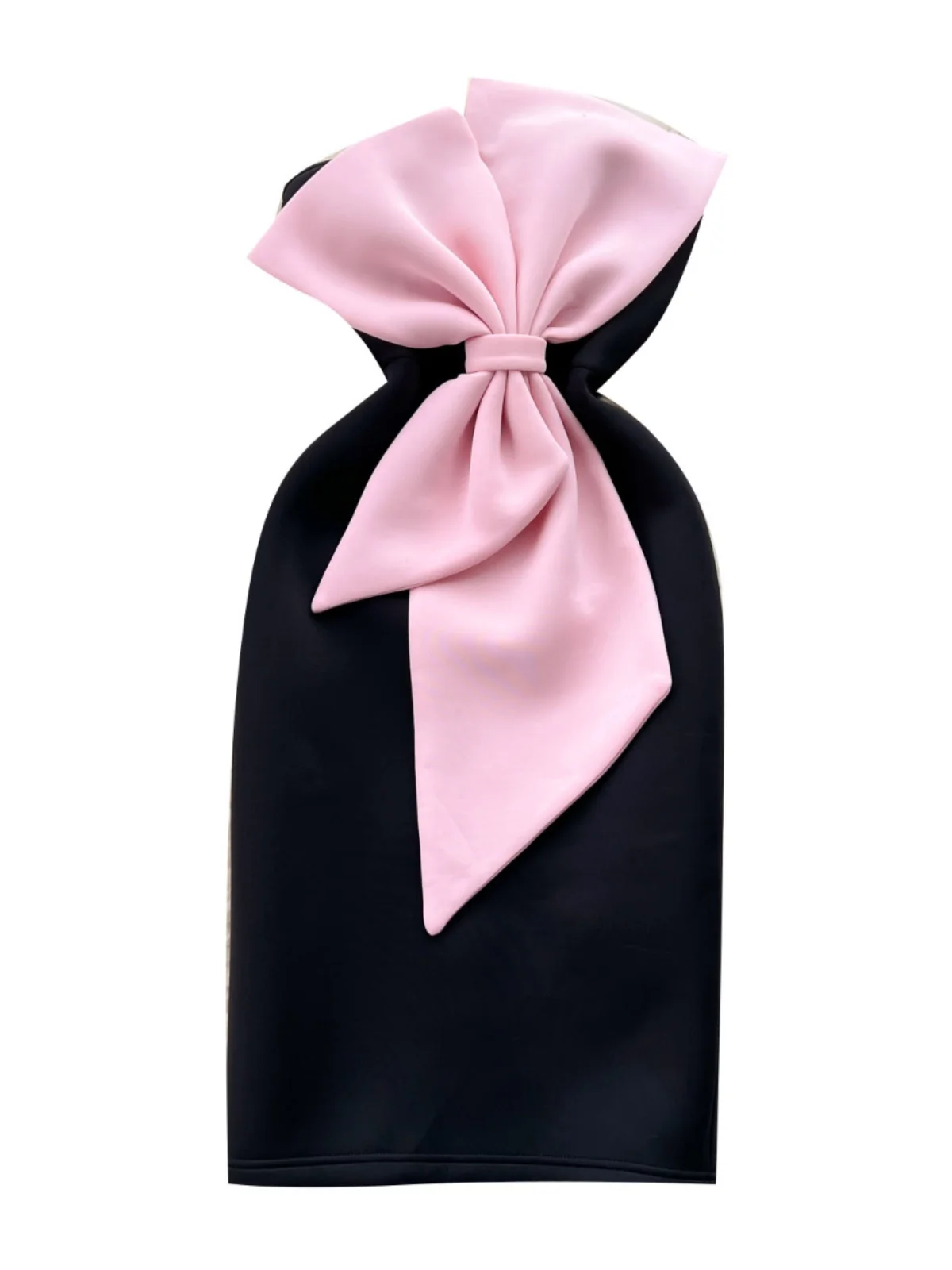 Ele Summer Wrap Dr Damska Spódnica Midi Slim Fit z Wysokim Stanem, Ozdobny Węzeł, Styl Koreański, Bez Rękawów, Krój A-Line Dr