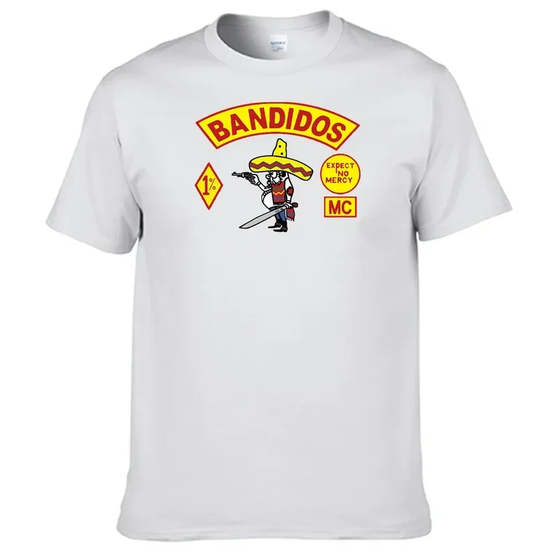 

Motorcycle Club Bandidos Mc Family T shirt 100% Cotton Men Shirt N005