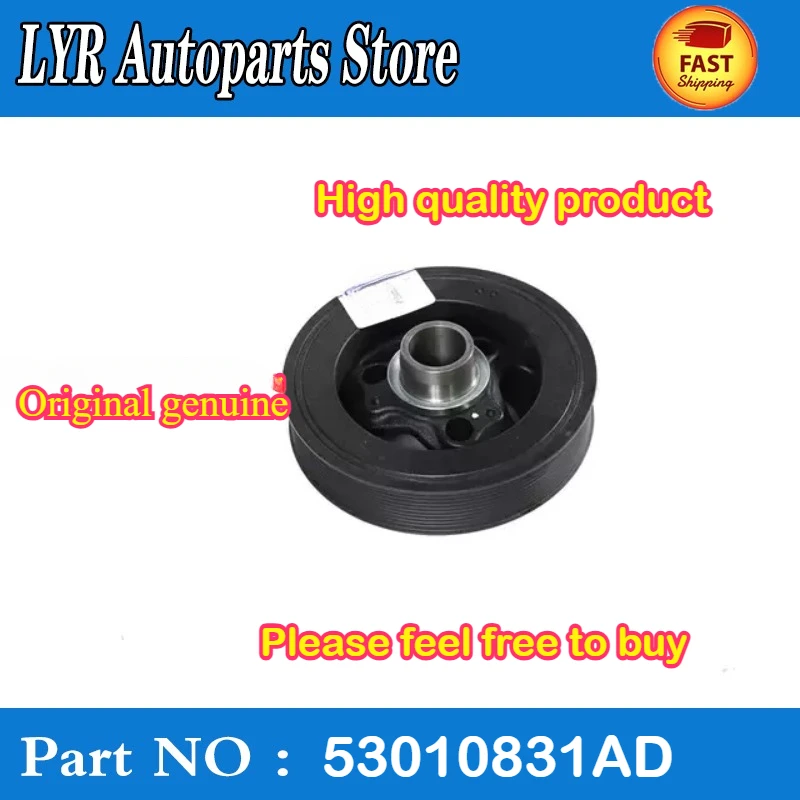 Original genuine 2015-2025  6.2L Crankshaft Damper 53010831AD 5038731AG,  Hellcat pulley balancer hemi car accessories