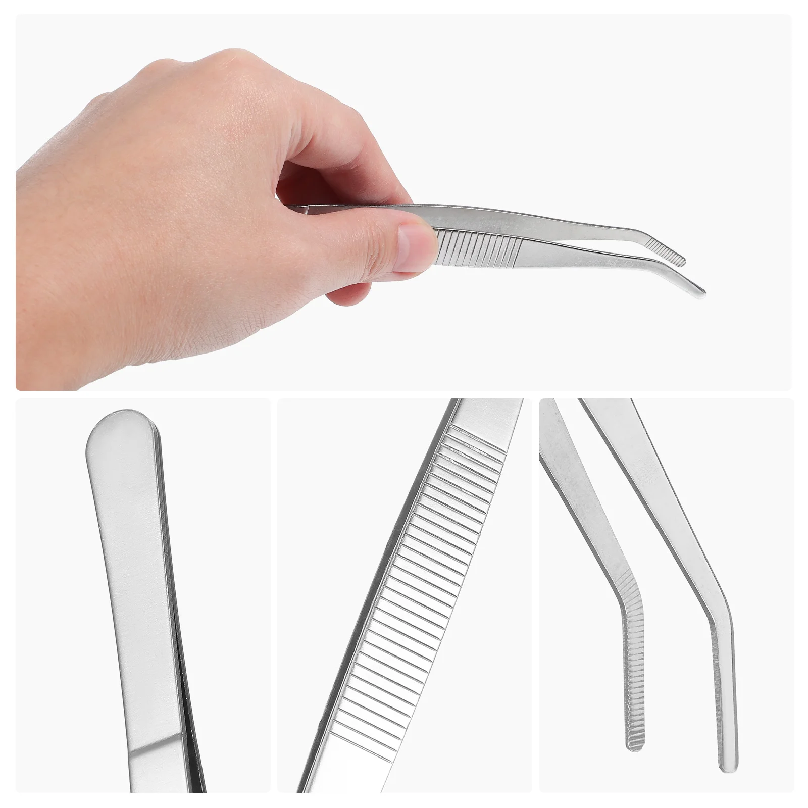 5 قطعة مجموعة ملاقط البستنة الفولاذ المقاوم للصدأ أدوات زراعة صغيرة للعصارة المدمجة حديقة أداة اليد زراعة عملية #5