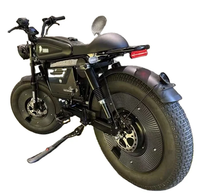 

2025 3000W High Speed 20 Inch Fat Tyre Electric Bike Full Suspension 30Ah 140KM Range Electric Motorcycle