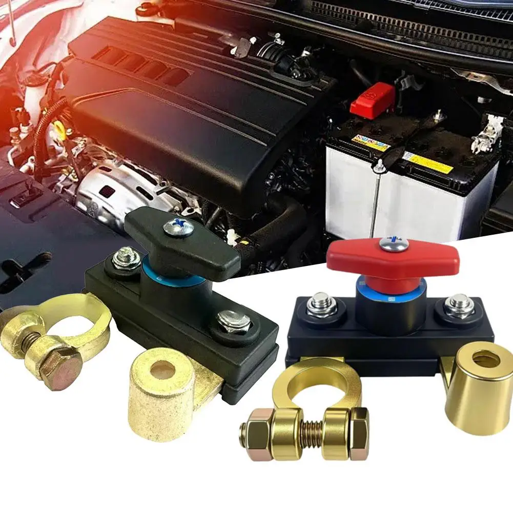 

12V/24V Universal Car Battery Disconnect Switch Power Cut Off Switch Leakage-proof Cut-off Switch For RV Car Truck Auto