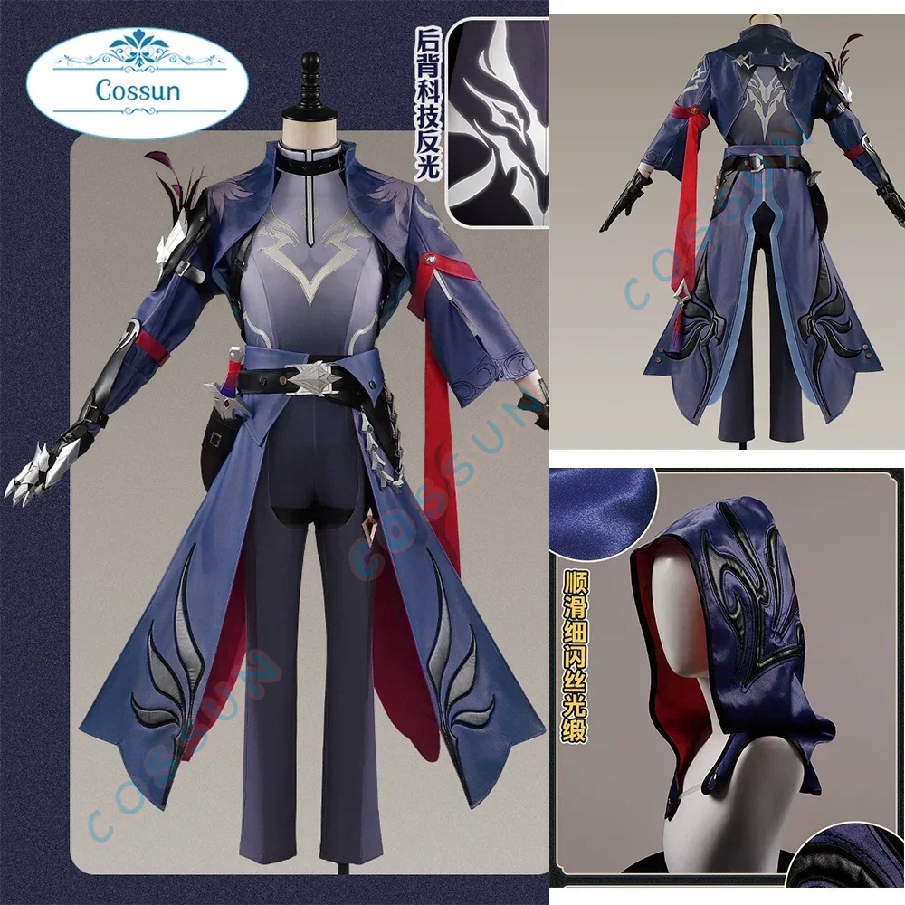 

Moze Cosplay Game Honkai: Star Rail Costume Fashion Uniform Full Set Men Halloween Party Role Play Clothing S-XXL New