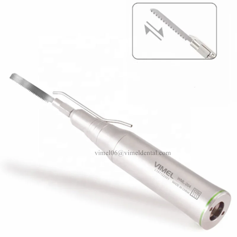 

Dental Surgical Operating Cutting Straight Handiece Dental Implant Reciprocating Sawblade Handpiece Strong Power Low Vibration