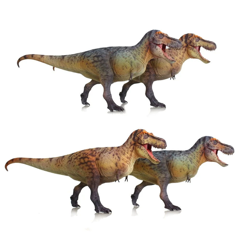 HAOLONGGOOD Tyrannosaurus Rex modelo dinosaurio animal prehistórico mandíbula móvil con caja al por menor
