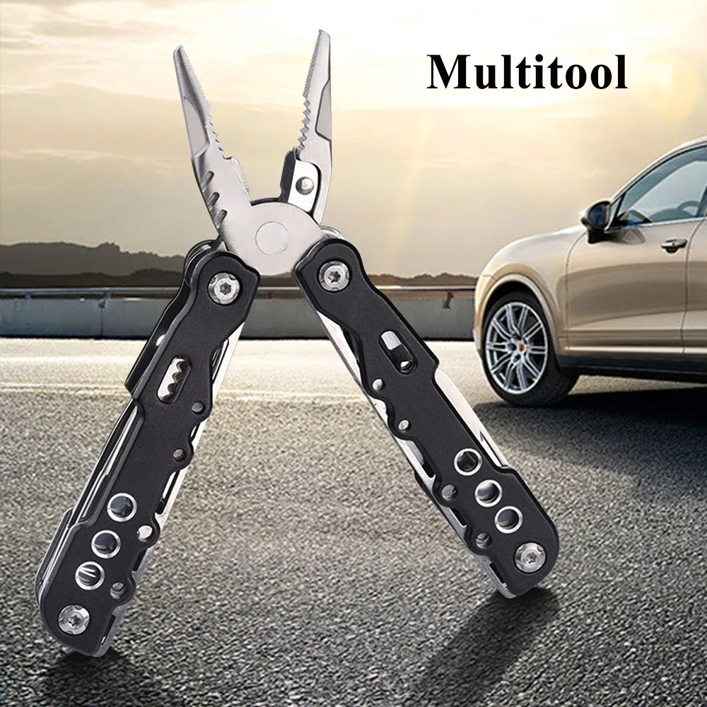 Pinze per coltelli pieghevoli Multitool Multitool tascabile da campeggio all\'aperto utensili manuali ad alta durezza pinze per naso ad ago