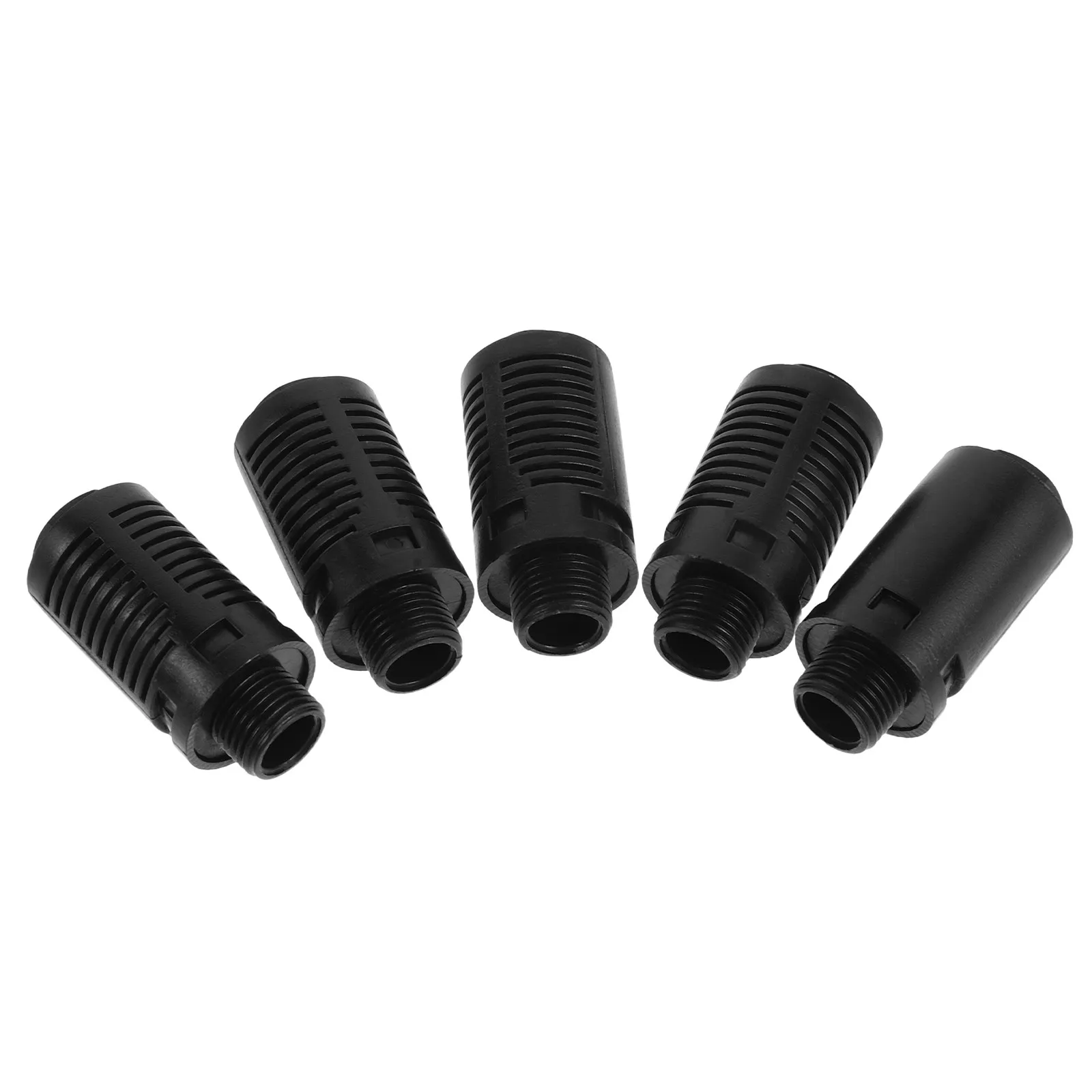 5Pcs Plastic Pneumatic Muffler Tire Changer Inline Exhaust Muffler Fittings Noise Reducer Workshop Tire Machine