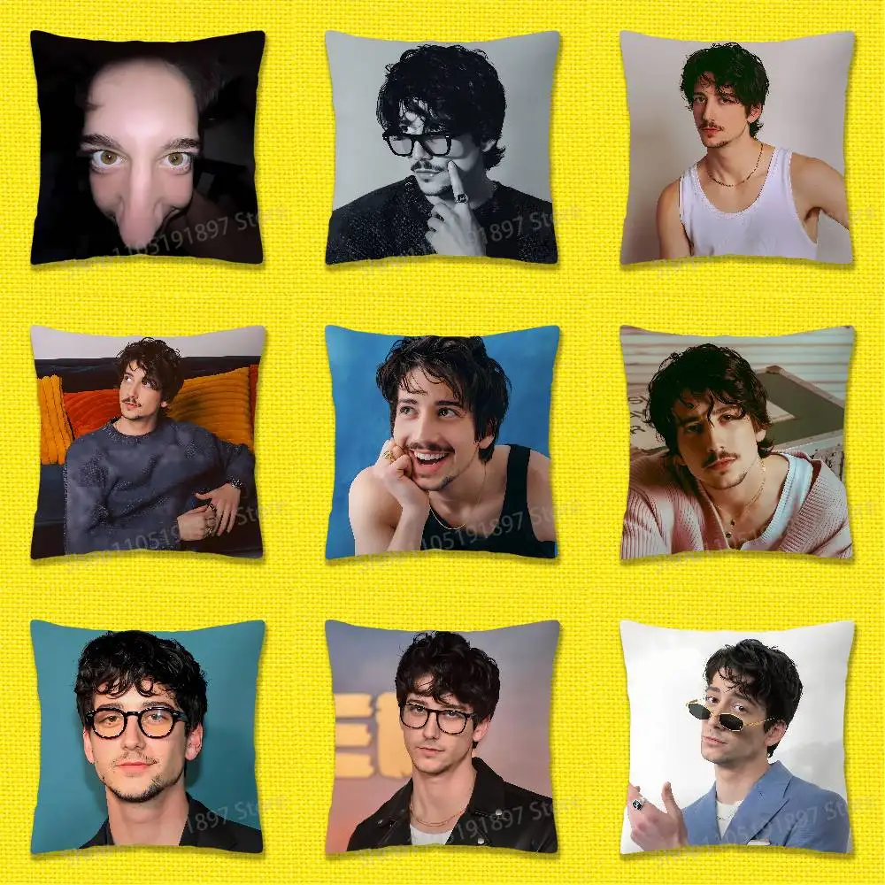 

Throw Pillow Case For 30cm 40cm 45*45cm 50cm 55cm Square Sofa Pillowcase Shell M-Milo Manheim America Actor