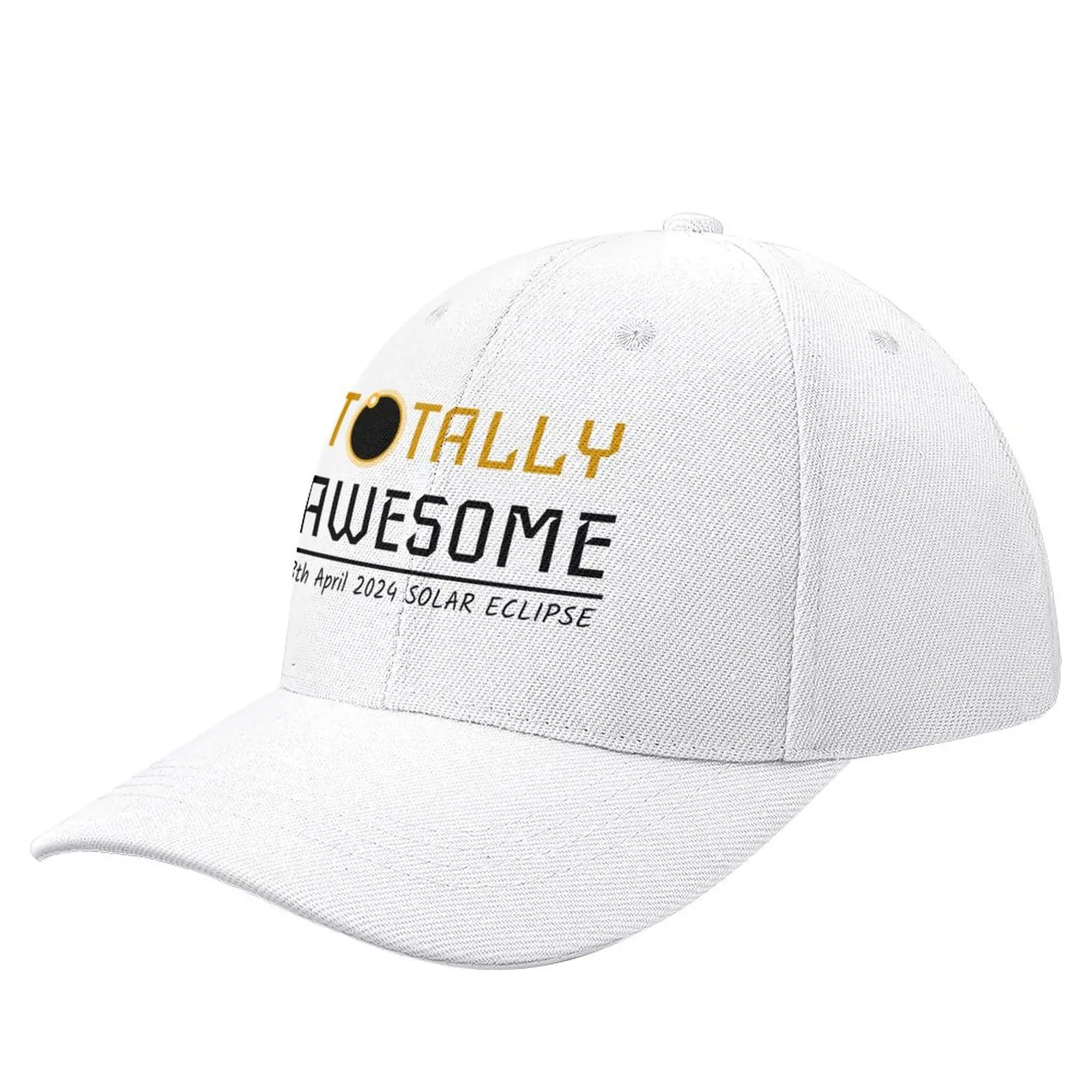 Solar Eclipse 2024 - Totally Awesome Baseball Cap summer hat Wild Ball Hat tea Hat Male Women's