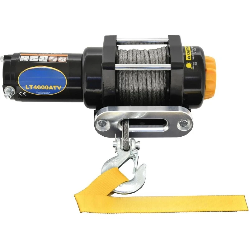 1140230 LT4000SR Winch 4000lb(1814kg) Single Line Pull with Roller Fairlead 3/16