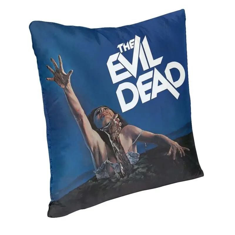 Evil Dead Supernatural Horror Film Cushion Cover Sofa Home Decoration Square Throw Pillow Cover 40x40