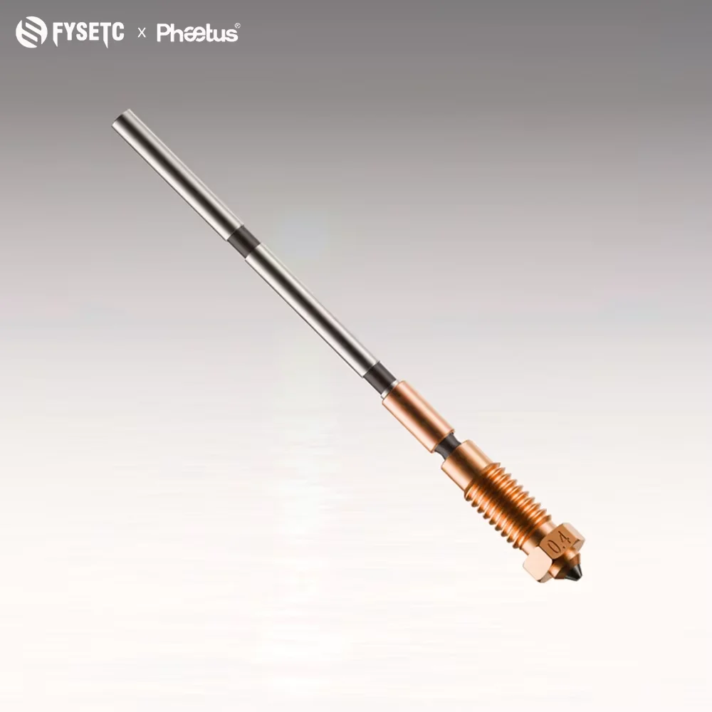 Dysza 0.4 MM MK4S do Phaetus Sic Nextruder Prusa MK4, ulepszona, odporna na zużycie, część do drukarki 3D — zdjęcie produktu 2