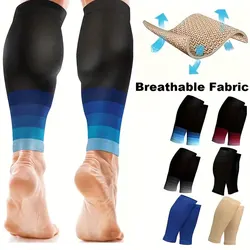 Calf Compression Sleeves Compression Sports Socks Long Pressure Stockings Leg Compression Sleeve Calf Support Assists Leggings
