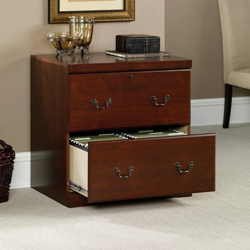 

Classic Cherry Hill Lateral File Cabinet, Durable Office Storage Filing Cabinet, Freestanding Lateral File Organizer