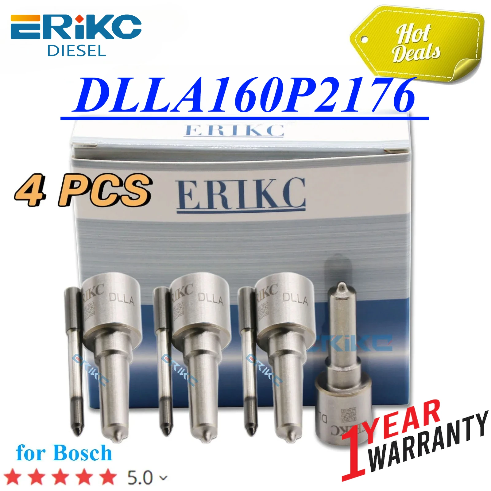

DLLA160P2176 DLLA 160 P 2176 Diesel Injector Nozzle DLLA 160P 2176 for 0445110596 0445110382 0445110478 0445110479 0445110595