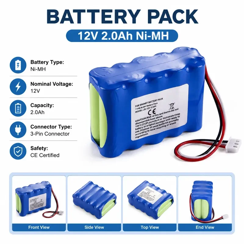 Battery for SINO SN-1800 SN-1500H UPREOL UPR-900 SN-50C6