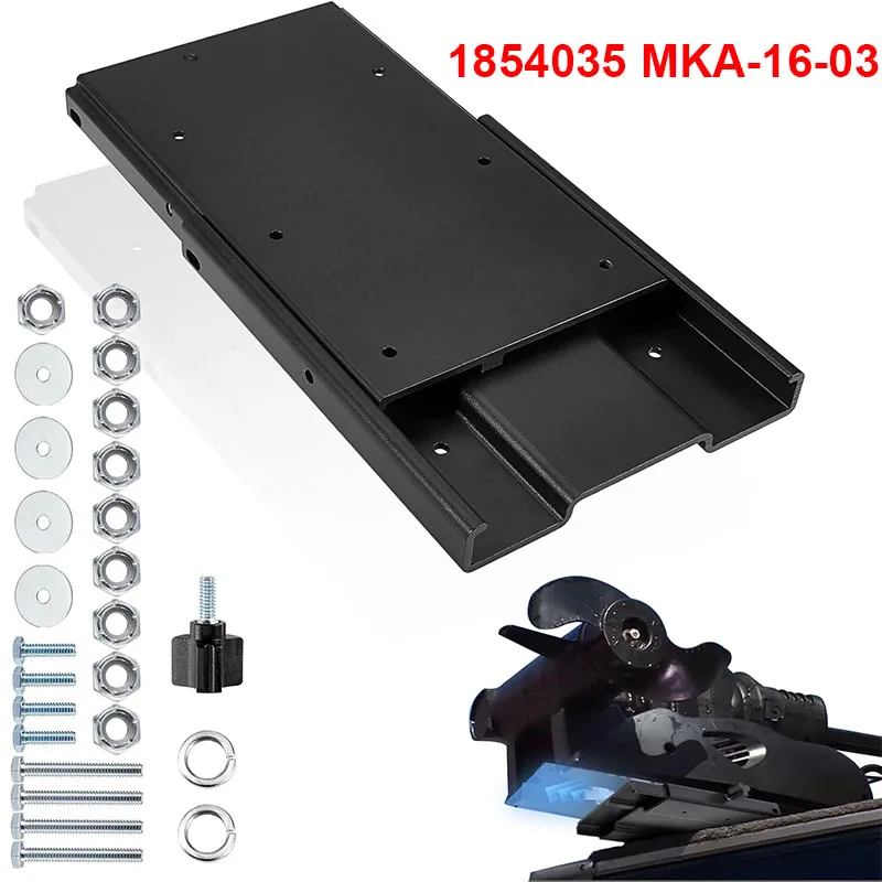 1854035 Mka-16-03 Trolling Motor Quick Release Bracket, Quick Release Mount