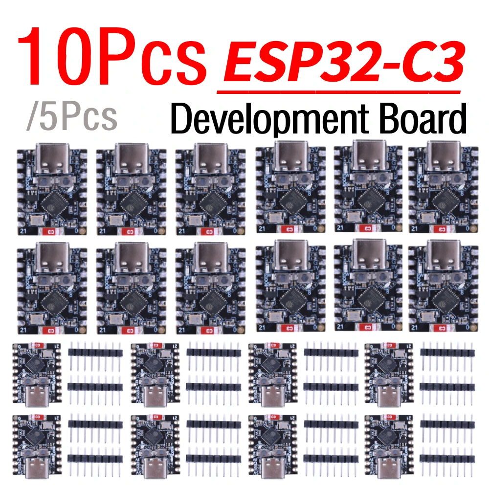 

5/10Pcs ESP32-C3 Development Board ESP32 C3 Super Mini WiFi Bluetooth-Compatible Board Development Board CORE Board for Arduino