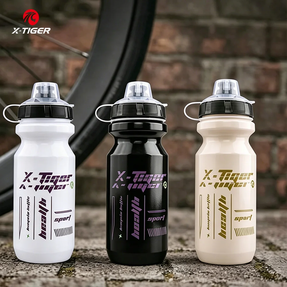 X-TIGER 630ML Fahrrad-Trinkflasche Tragbare Sport-Trinkflasche zum Zusammendrücken für Mountainbike und Rennrad Zubehör