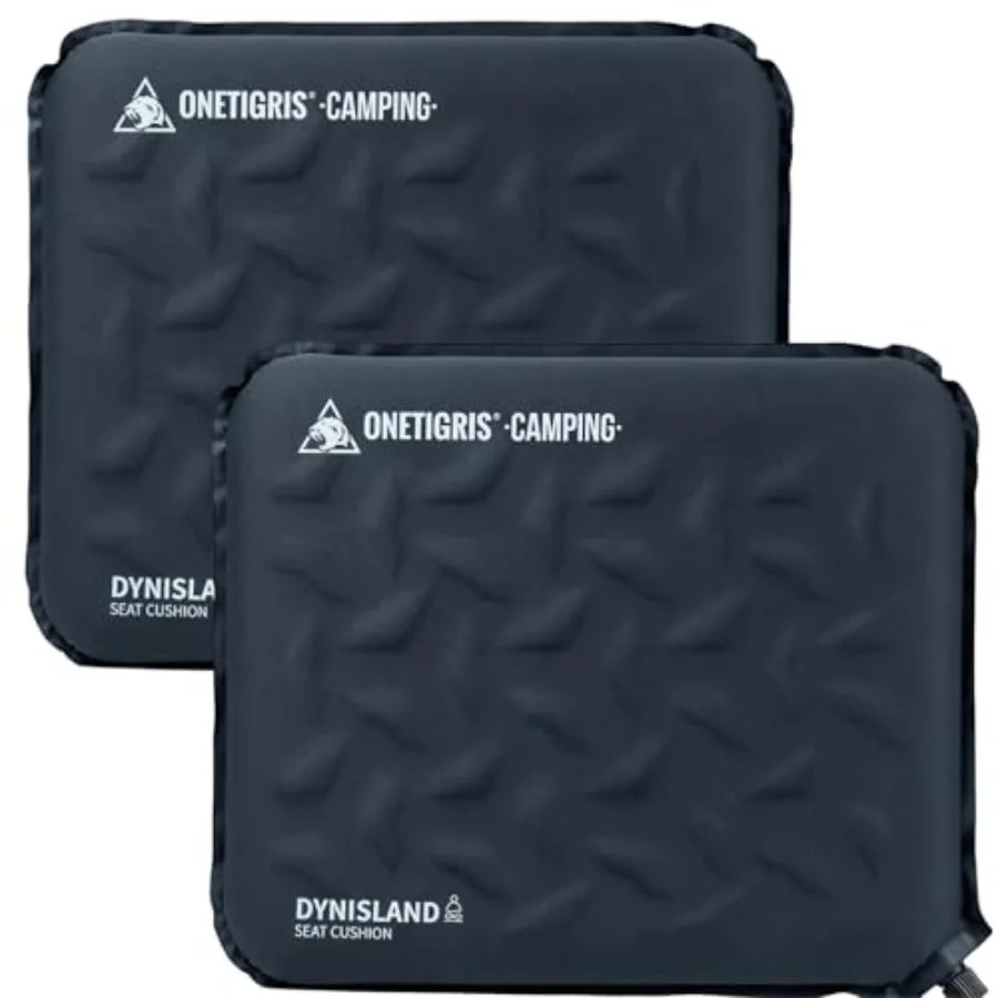 

Inflatable Seat Cushion - Lightweight and Waterproof Inflatable Camping Seat Cushion Travel Cushion Stadium Seat Office Chair C