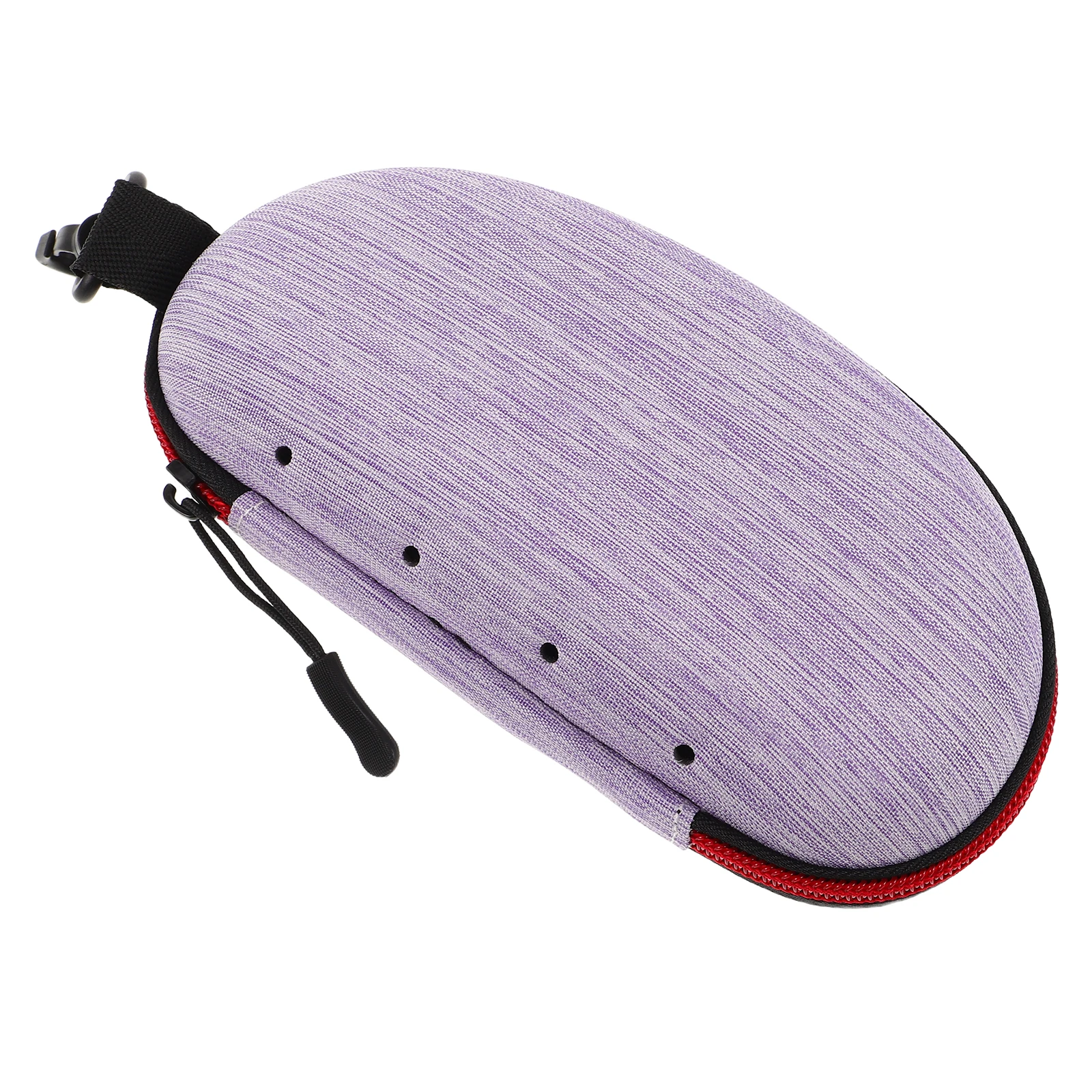 

EVA Zipper Glasses Shockproof Wear-Resistant Travel Storage for Goggles Sunglasses Sports Eyewear Durable Hard Case with Clear