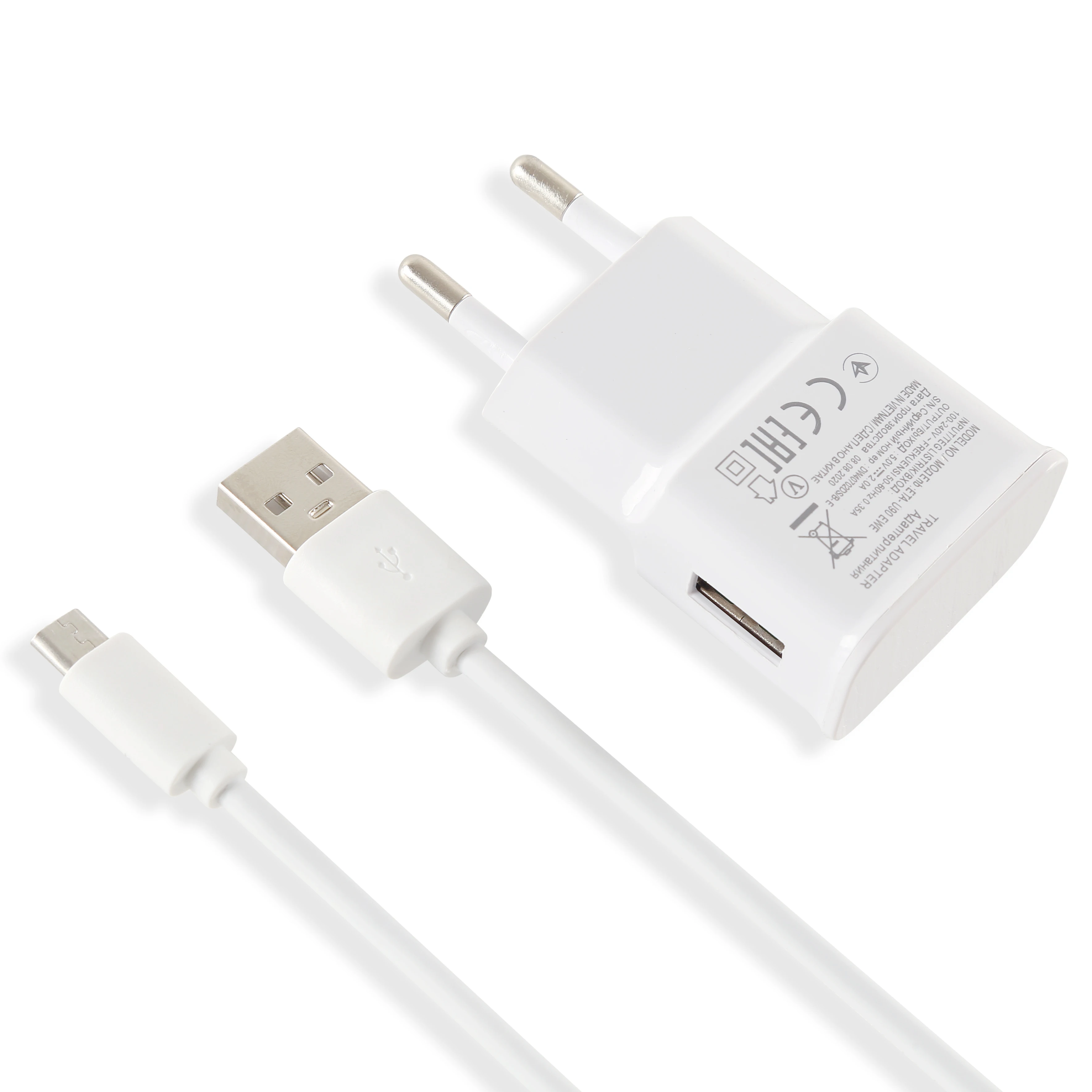 For s3 s4 J3 2016 J5 J7 2017 J6 A6 A7 2018 Redmi 5a 6 Note 5 pro Micro usb cable EU US Plug USB Charger Android Adapter