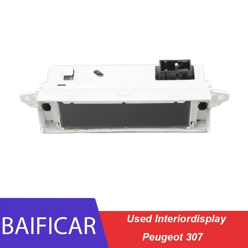 Baificar Genuine 18 Pin Multifunction Digital Display Sagem Clock Radio Information Screen Display 9652809977 For Peugeot 307