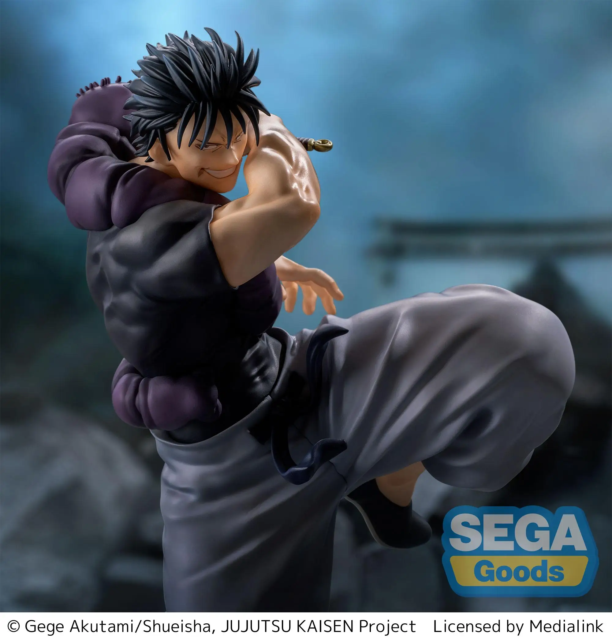 Origina l Anime Figur Sega Luminasta Jujutsu Line Lineigyoku Gyokusetsu Toji Fushiguro Heavenly B Ridge Pvc Ac Chion Figur