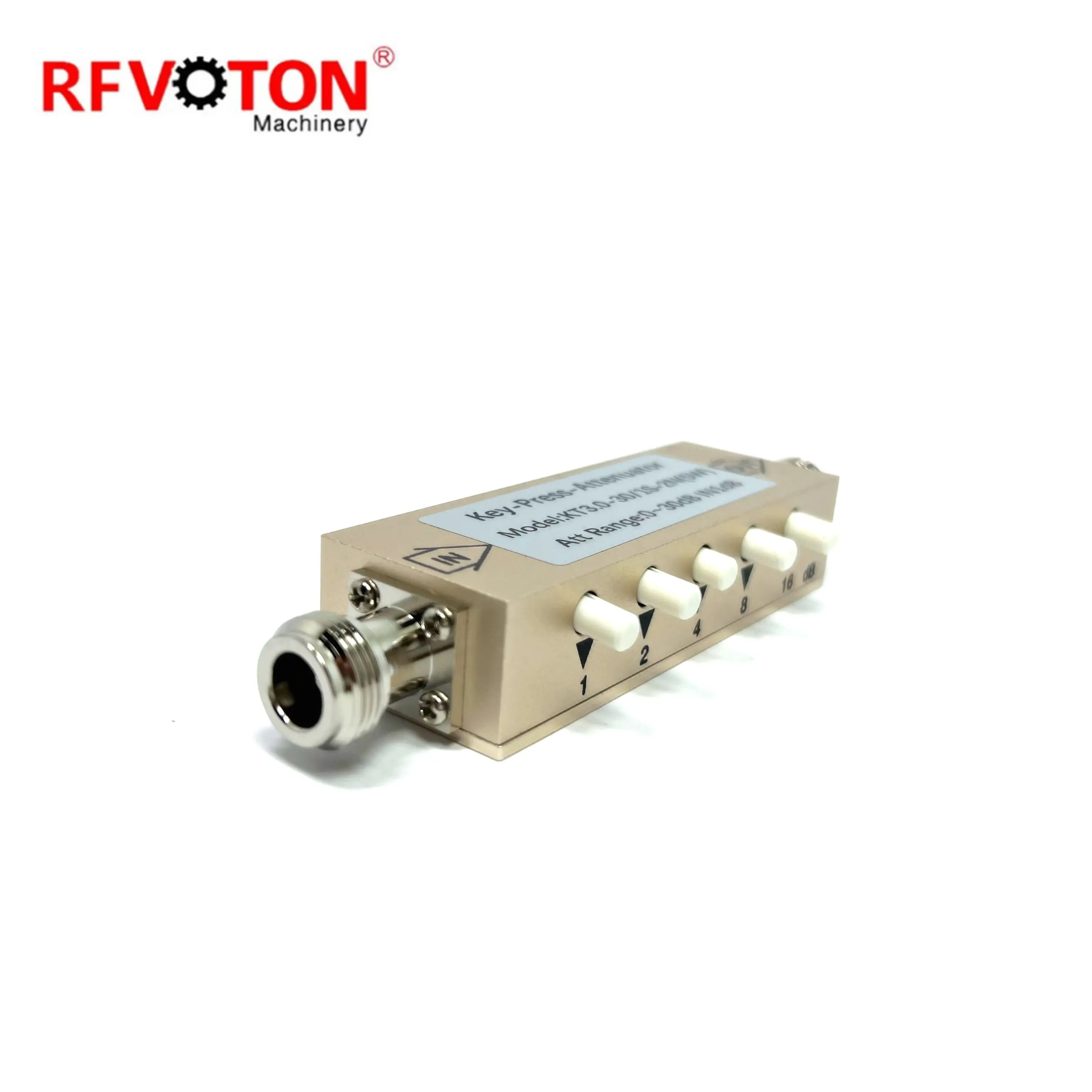 

DC-3Ghz 5W 30dB Attenuation RF Attenuator with N Female Connector