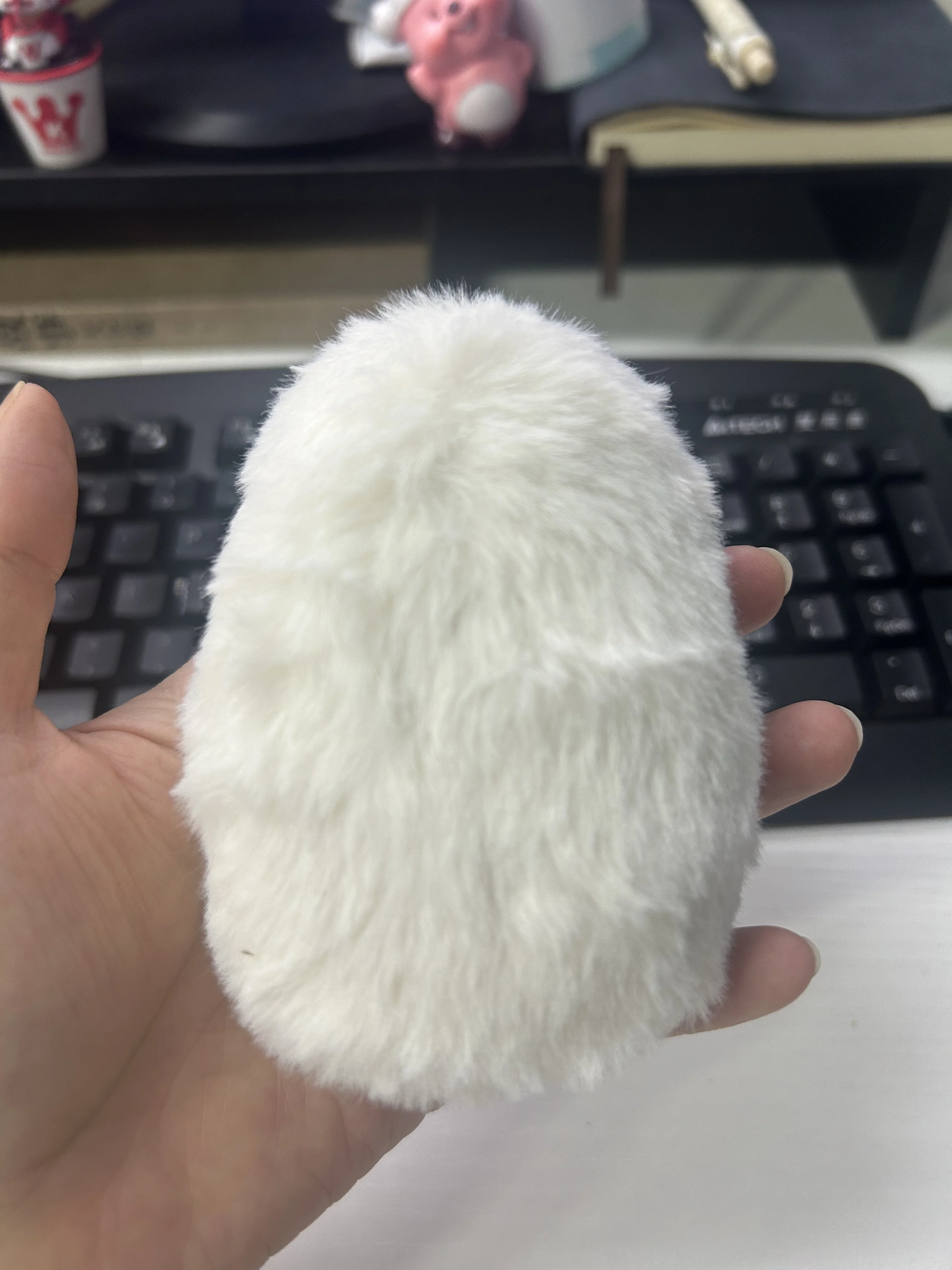 Hand Warmer USB Rechargeable Cute Fox Shape 1200mAh Mini Hand Warmer Long Safe Heat Plush Electric Hand Warmer Fast Heating Port