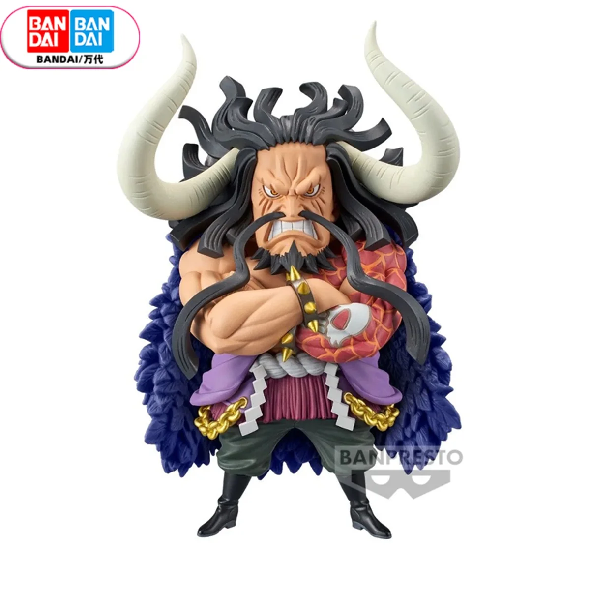 BANDAI Original Banpresto One Piece WCF MEGA Lineup Kaido Anime Figures Action Model Toys