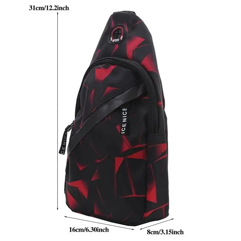 

New Chest Bag Travel Single Shoulder Messenger Small One Backpack