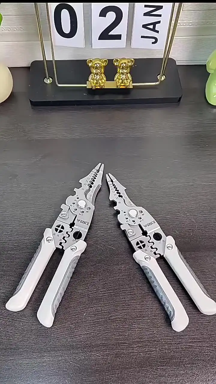 Multi Functional Electrician Pliers For Wire Splitting And Stripping Specialized For Electricians