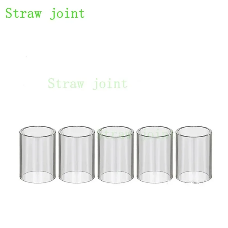 Straight Glass Cup Tube for Griffin 22 3.5ML Griffin 25  6ml Griffin 25 mini  Ammit  3.5ml Ammit 25  2ml Dual   3ml MTL 4ml