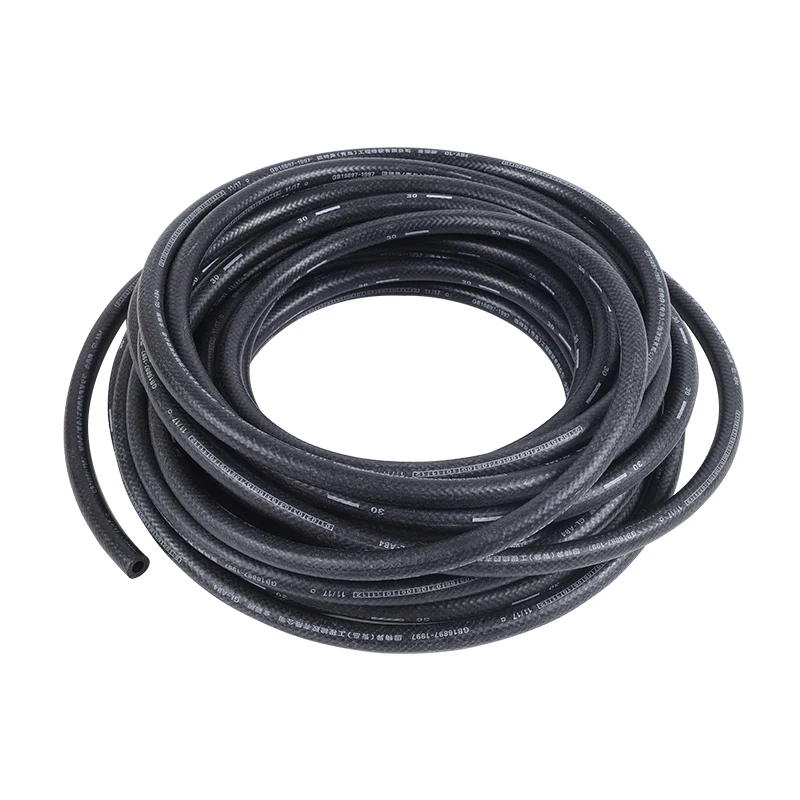 

1M/2M Black High-temperature Resistant Rubber Hose High Pressure Gasoline Pipe Automotive Engine Diesel Pipe Fuel Pipe