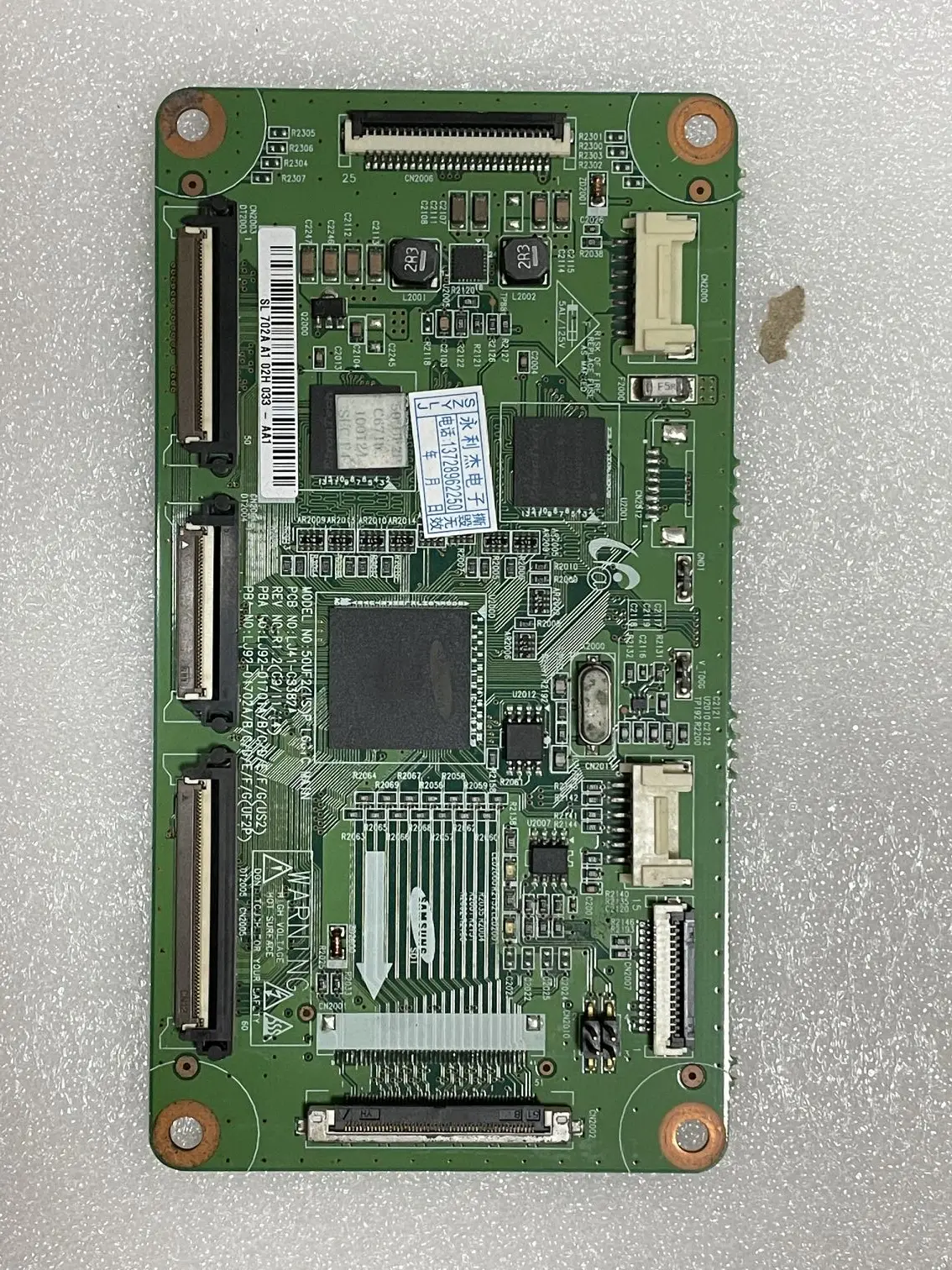 

3DTV50928 Logic Board LJ41-08382A LJ92-01701A Screen S50FH-YB06