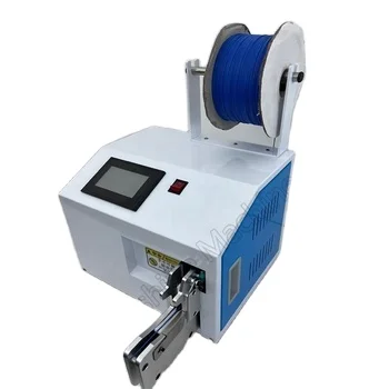 Multifunction Automatic Small Cable Wire Winding And Binding Machine Intelligent Touch Screen For USB Data Cable Power Cord Tie