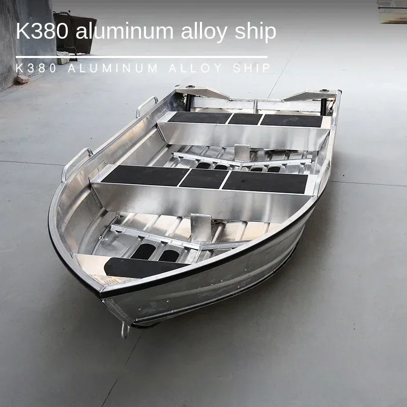 Welded Deep V Aluminum Boat, 11 Ft, CE Certificate, Surfing Standard, 3M 3.5M 3.8M For Fishing Recreation&Entertainment