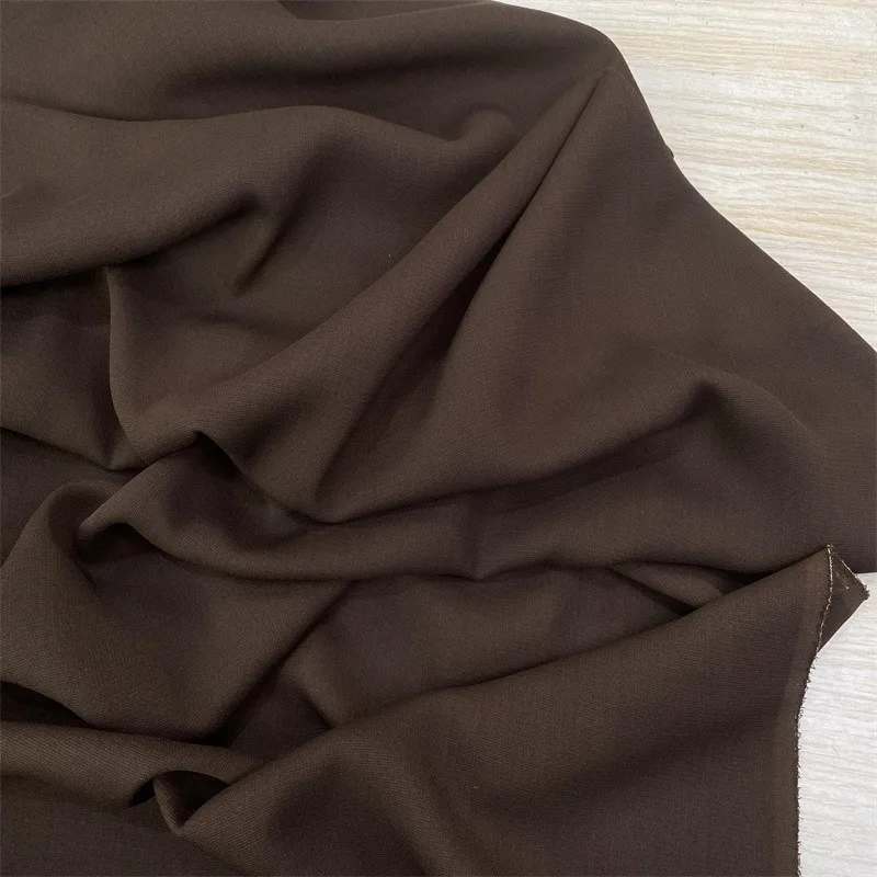 Silk Twisted Heavy Crepe Georgette 114 Width 36 M Fabric